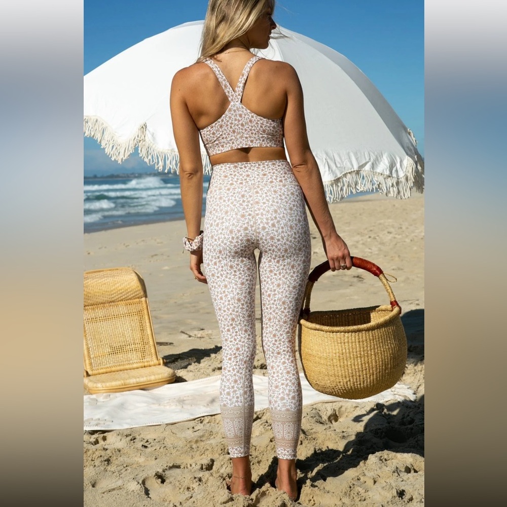 KAVALA cream boho sesh crop